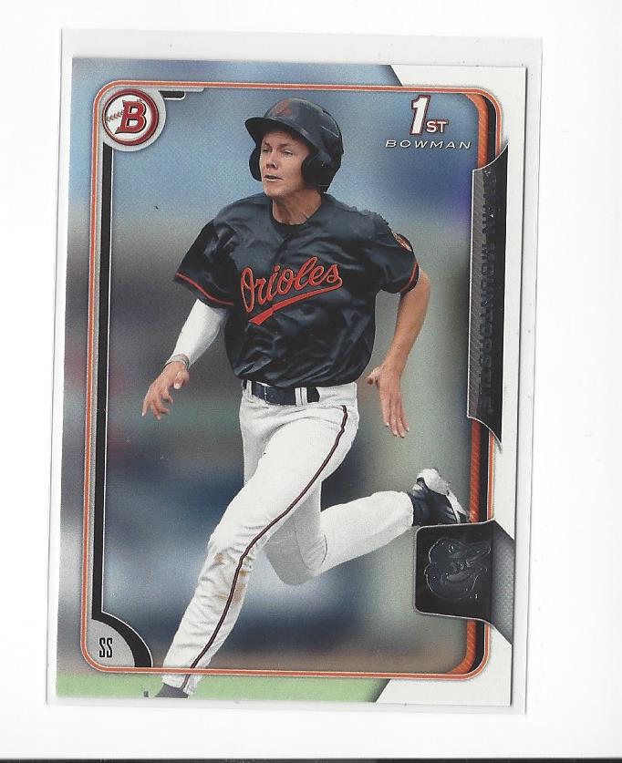 2015 Bowman Draft #80 Ryan Mountcastle