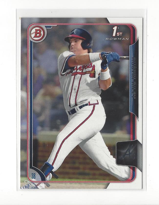 2015 Bowman Draft #157 Austin Riley