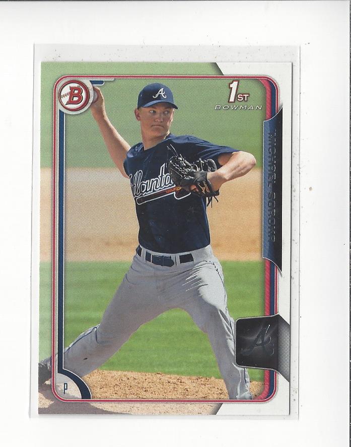 2015 Bowman Draft #181 Michael Soroka