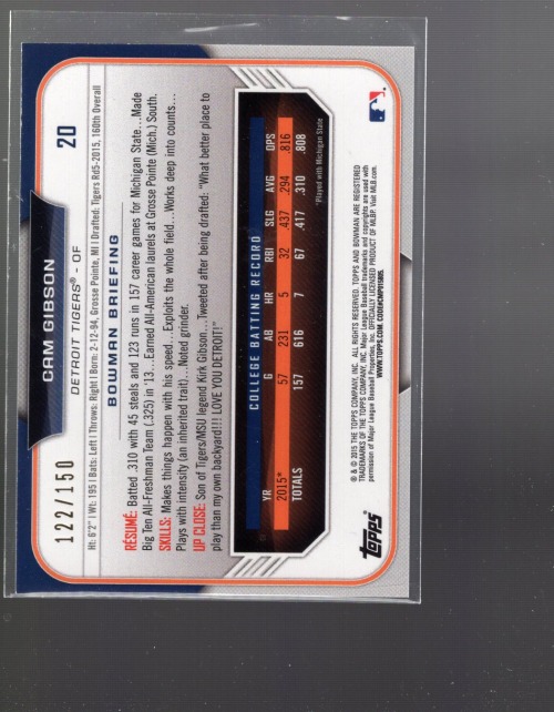 B0176- 2015 Bowman Draft BB Cards 1-200 +Inserts -You Pick- 15+ FREE US SHIP - Picture 338 of 365