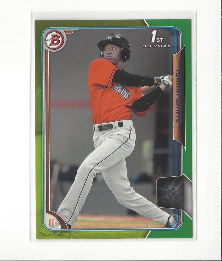 2015 Bowman Draft Green #161 Isaiah White