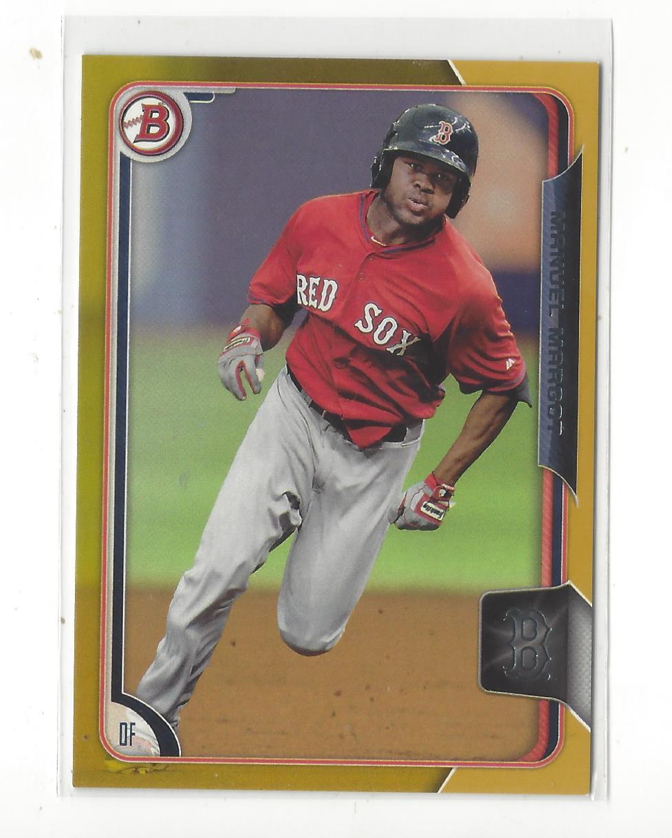 2015 Bowman Draft Gold #38 Manuel Margot