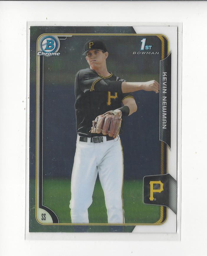 2015 Bowman Chrome Draft #64 Kevin Newman