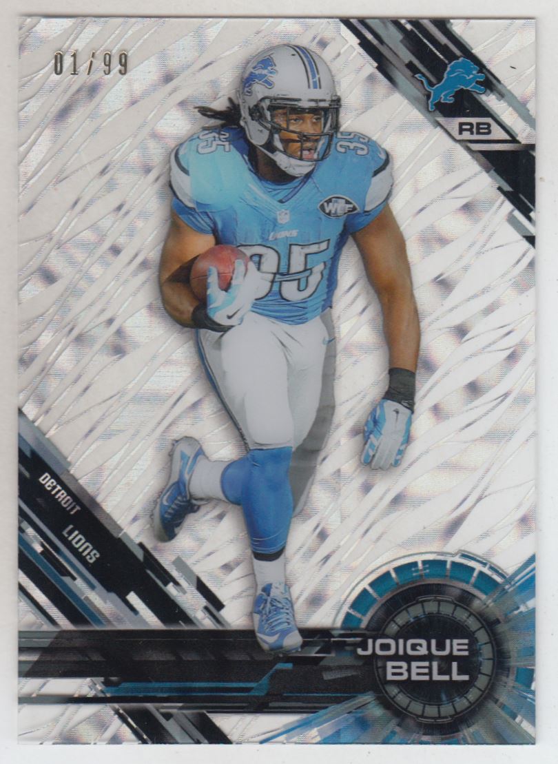 2015 Topps High Tek Confetti Diffractor #22 Joique Bell A