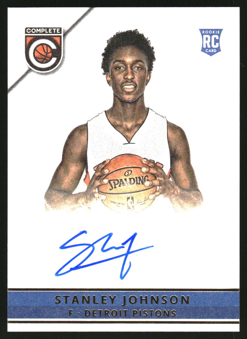 2015-16 Panini Complete Autographs #22 Stanley Johnson