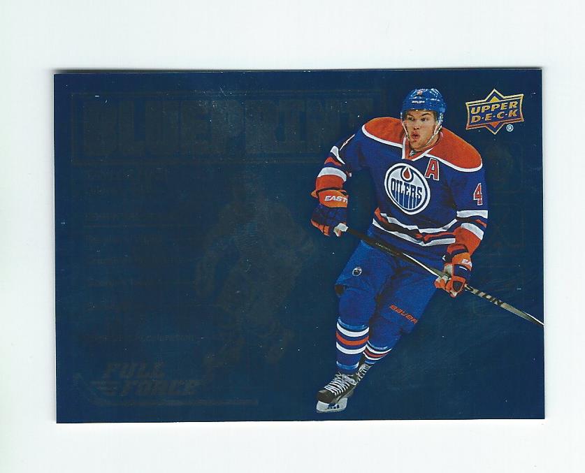 2015-16 Upper Deck Full Force Blueprint #BPTH Taylor Hall