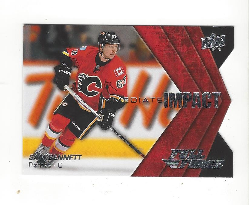 2015-16 Upper Deck Full Force Immediate Impacts #IISB Sam Bennett
