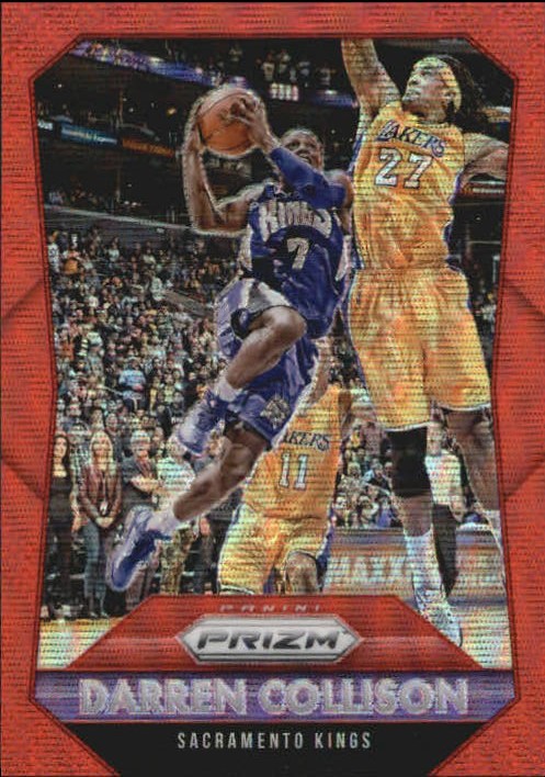 2015-16 Panini Prizm Prizms Ruby Wave #11 Darren Collison