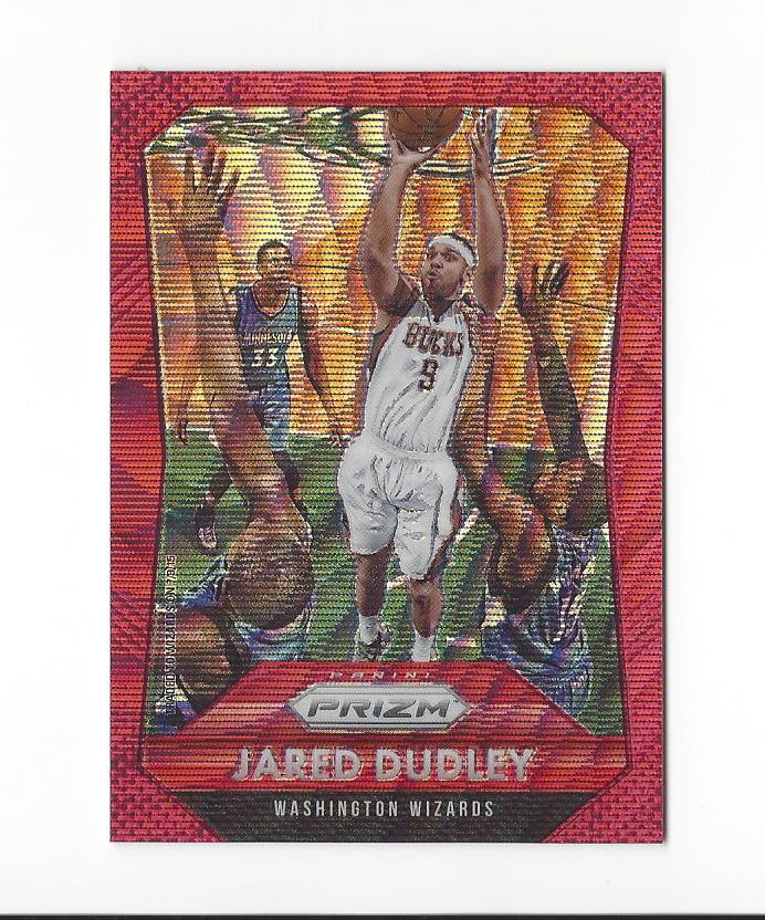 2015-16 Panini Prizm Prizms Ruby Wave #215 Jared Dudley
