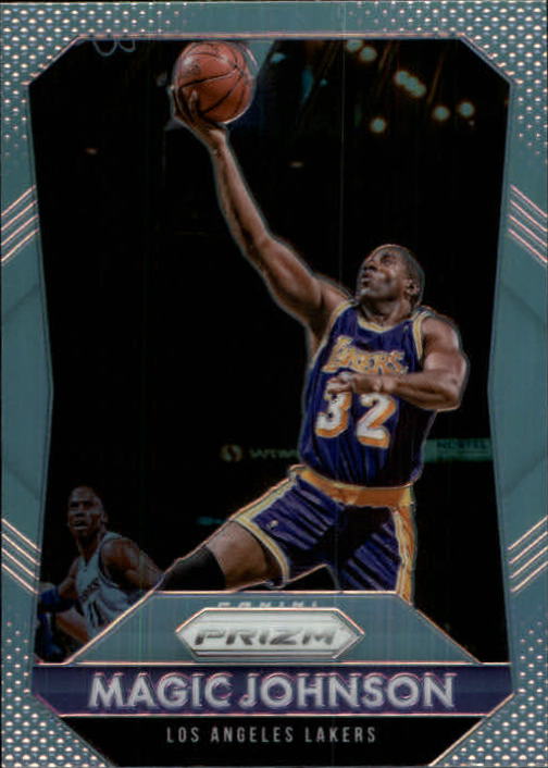 2015-16 Panini Prizm Prizms Silver #248 Magic Johnson