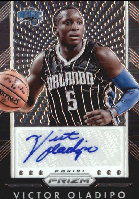 2015-16 Panini Prizm Autographs #16 Victor Oladipo
