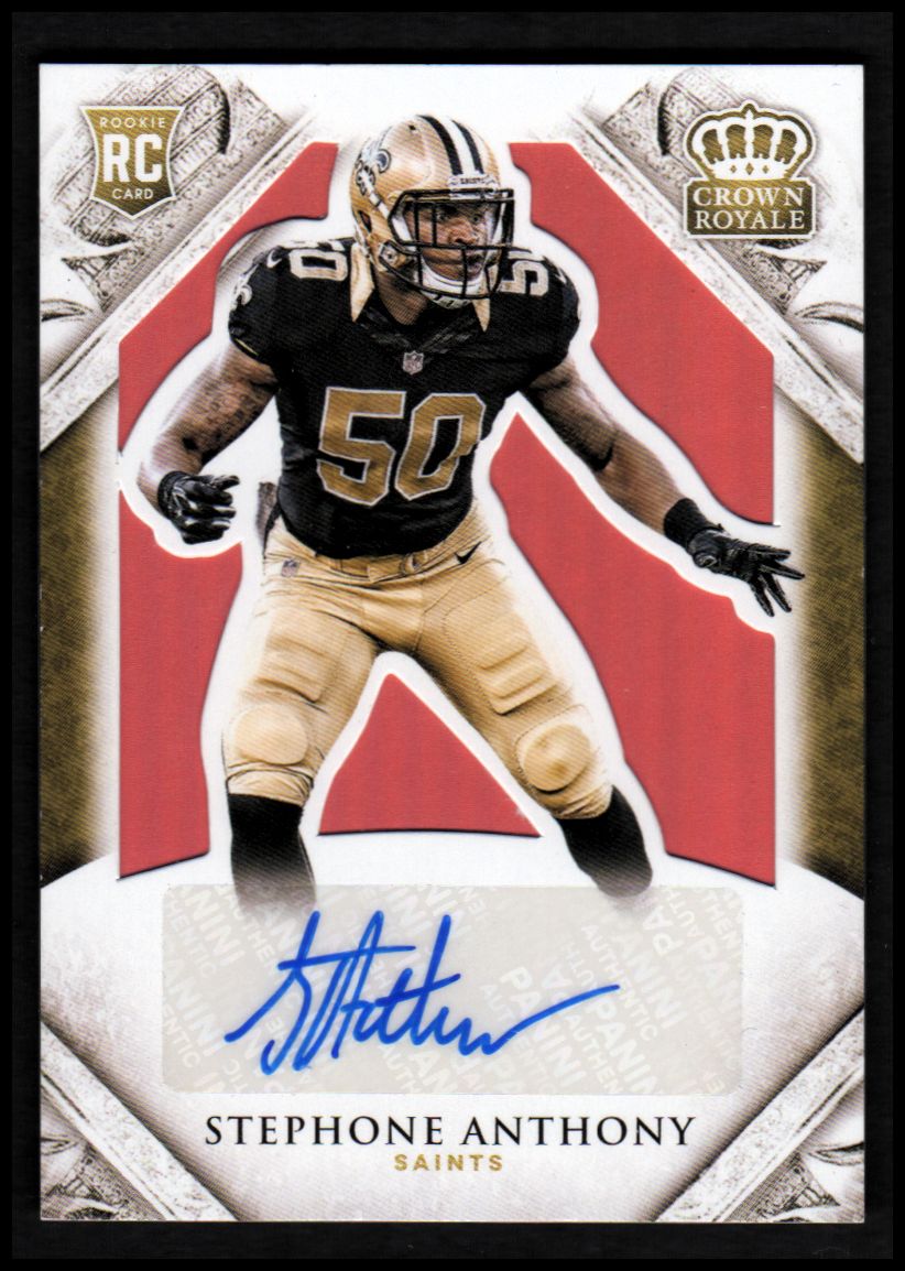 2015 Crown Royale Retail Red #149 Stephone Anthony AU/75
