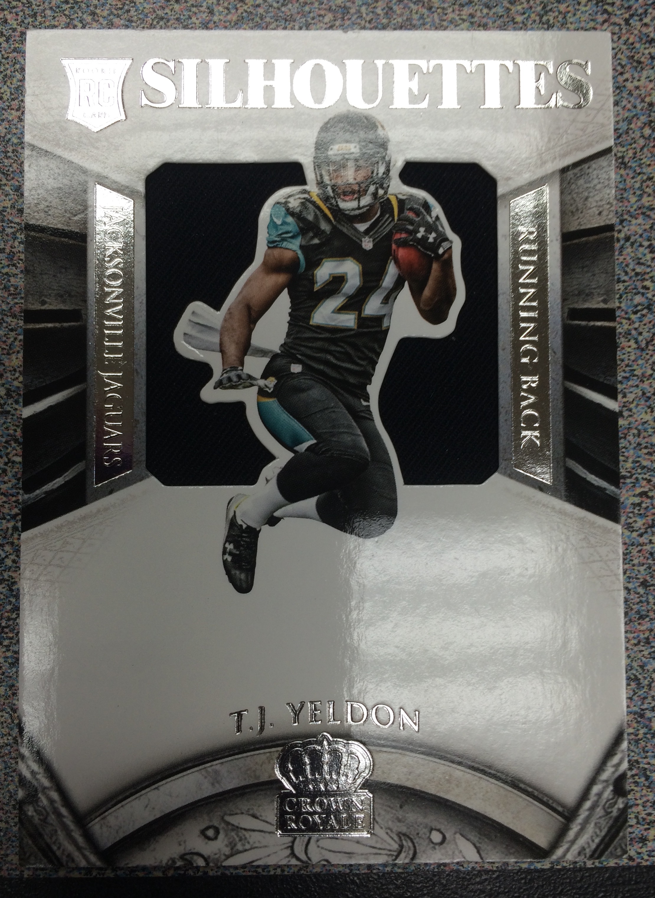 2015 Crown Royale Rookie Silhouettes #236 T.J. Yeldon