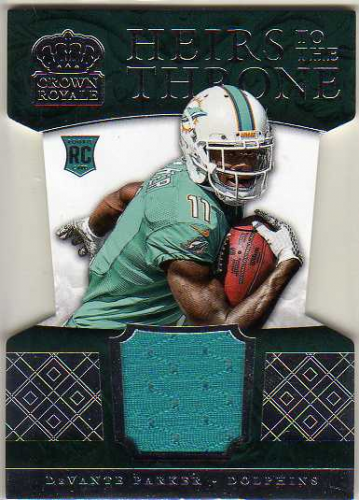 2015 Crown Royale Heirs to the Throne Materials #HTDP DeVante Parker
