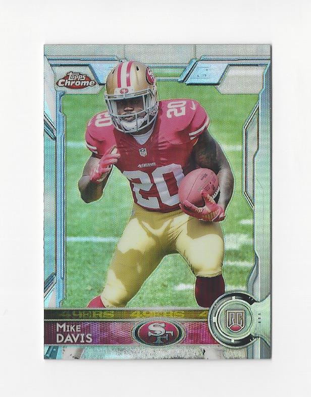2015 Topps Chrome Mini Refractors #139 Mike Davis