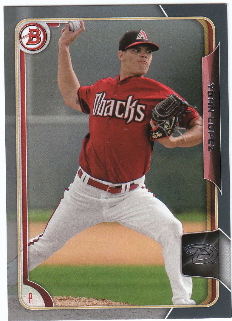 2015 Bowman Draft Silver #2 Yoan Lopez