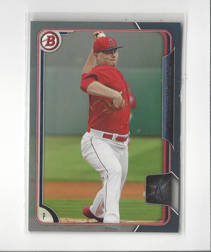 2015 Bowman Draft Silver #167 Sean Newcomb