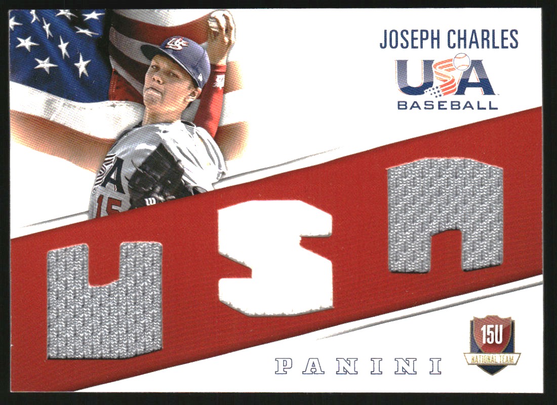 2015 USA Baseball 15U National Team Jerseys #7 Joseph Charles