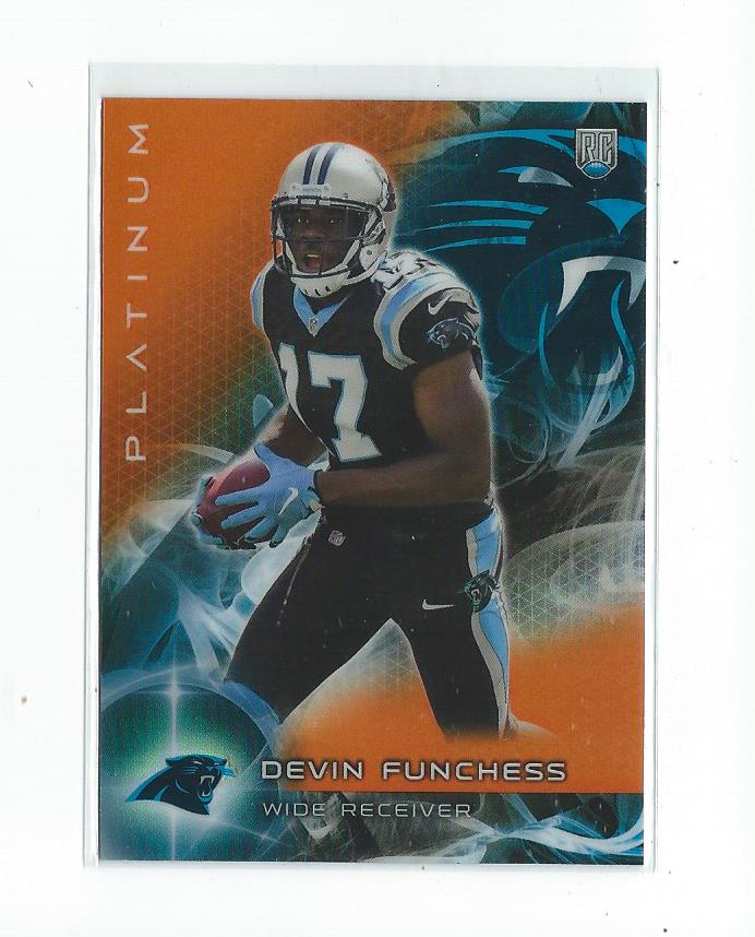 2015 Topps Platinum Orange Refractors #145 Devin Funchess