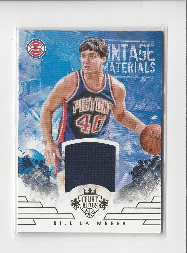 2015-16 Court Kings Vintage Materials #21 Bill Laimbeer