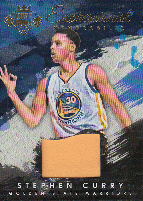 2015-16 Court Kings Expressionist Memorabilia #7 Stephen Curry
