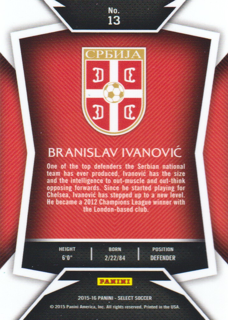 2015-16 Select Soccer Trading Cards BASE: Pick From List - Picture 19 of 161