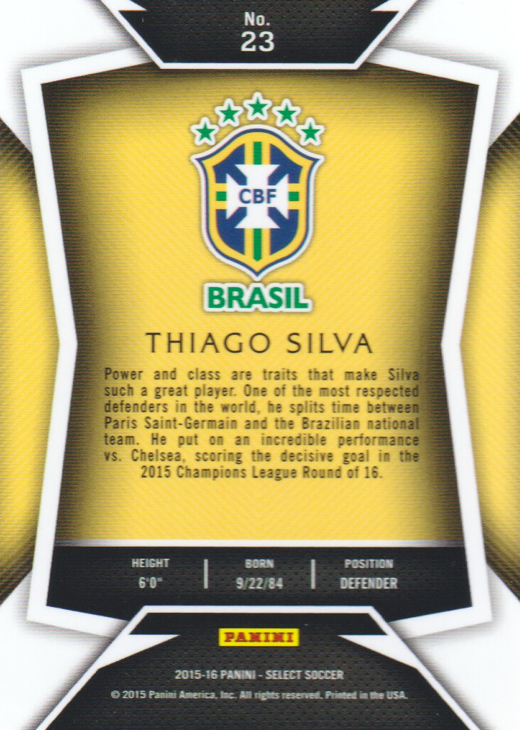 2015-16 Select Soccer Trading Cards BASE: Pick From List - Picture 35 of 161