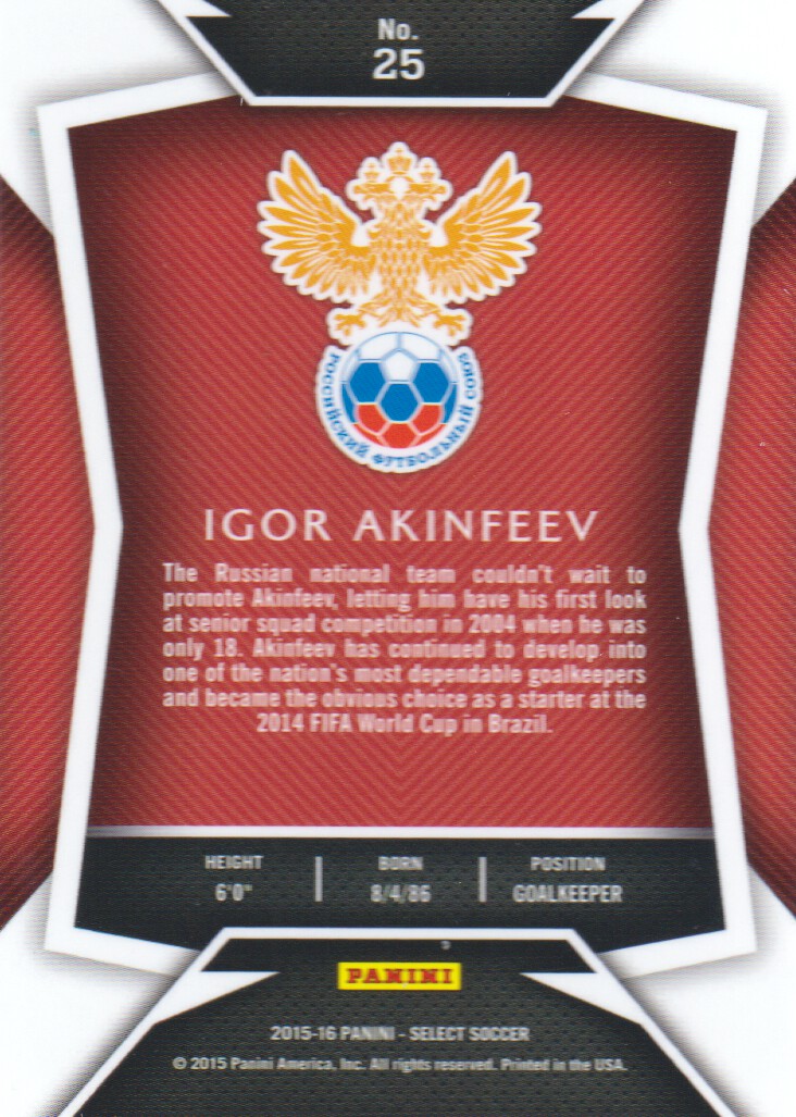 2015-16 Select Soccer Trading Cards BASE: Pick From List - Picture 39 of 161