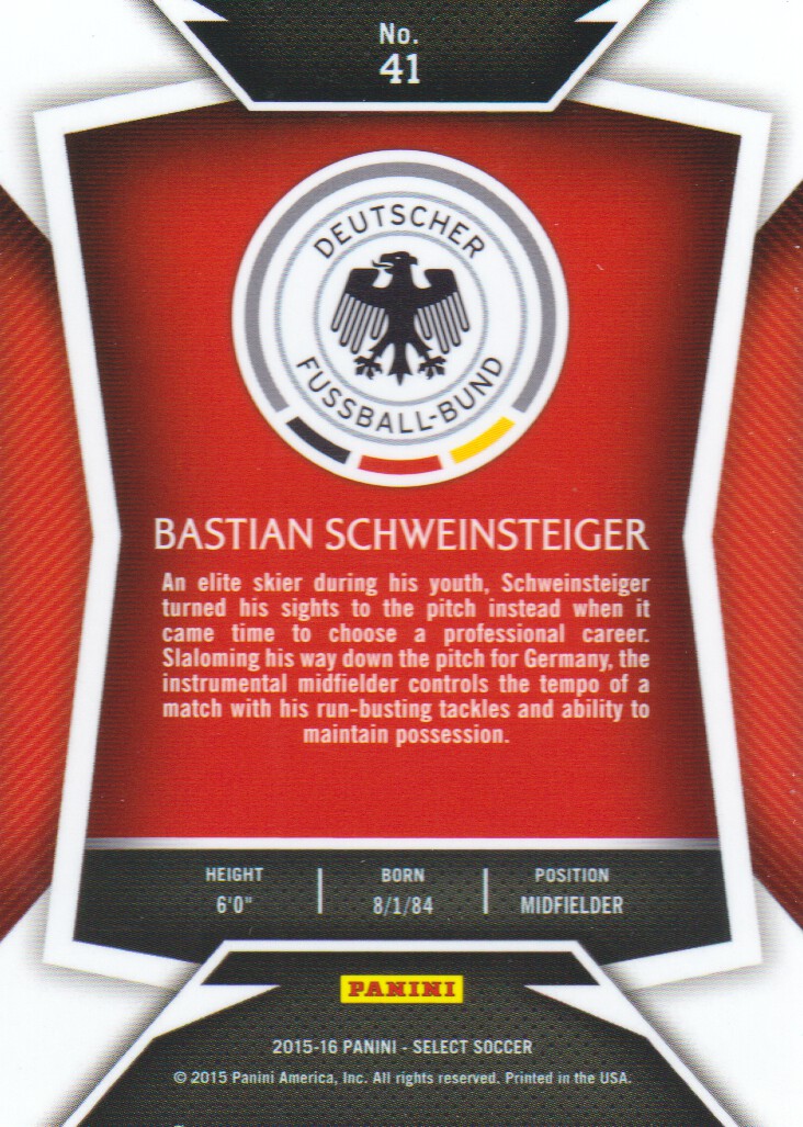 2015-16 Select Soccer Trading Cards BASE: Pick From List - Picture 65 of 161