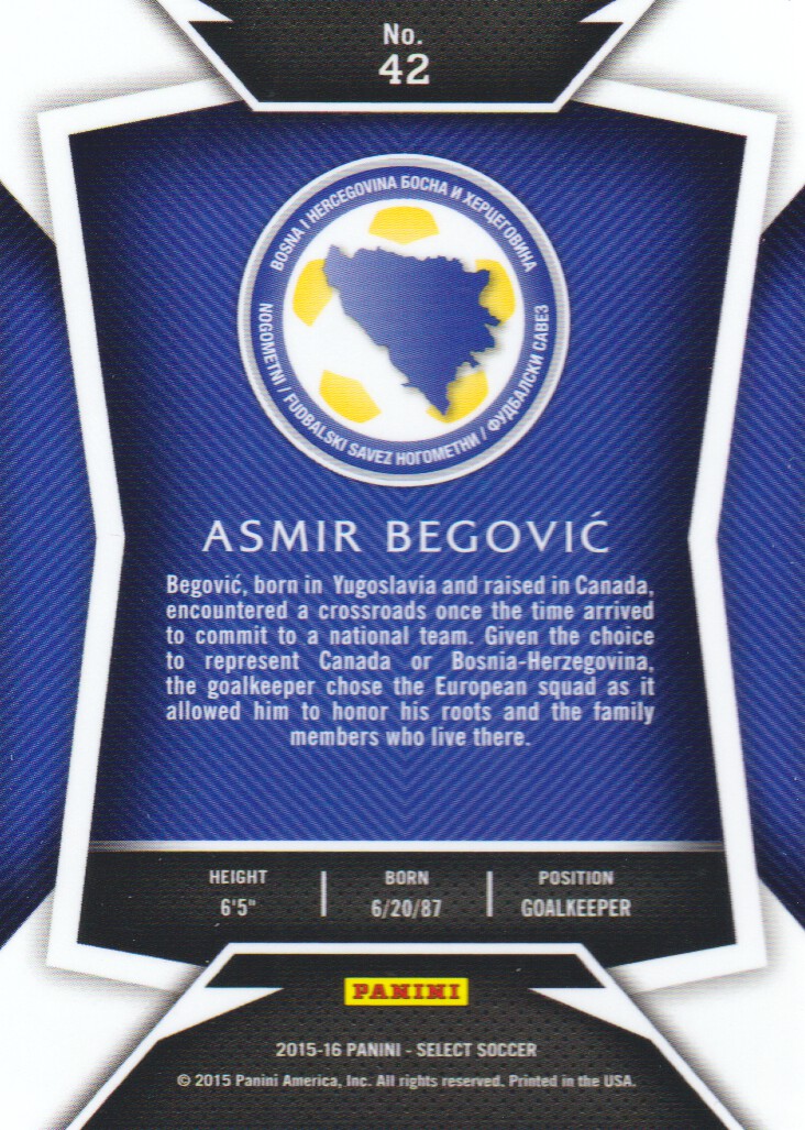 2015-16 Select Soccer Trading Cards BASE: Pick From List - Picture 67 of 161