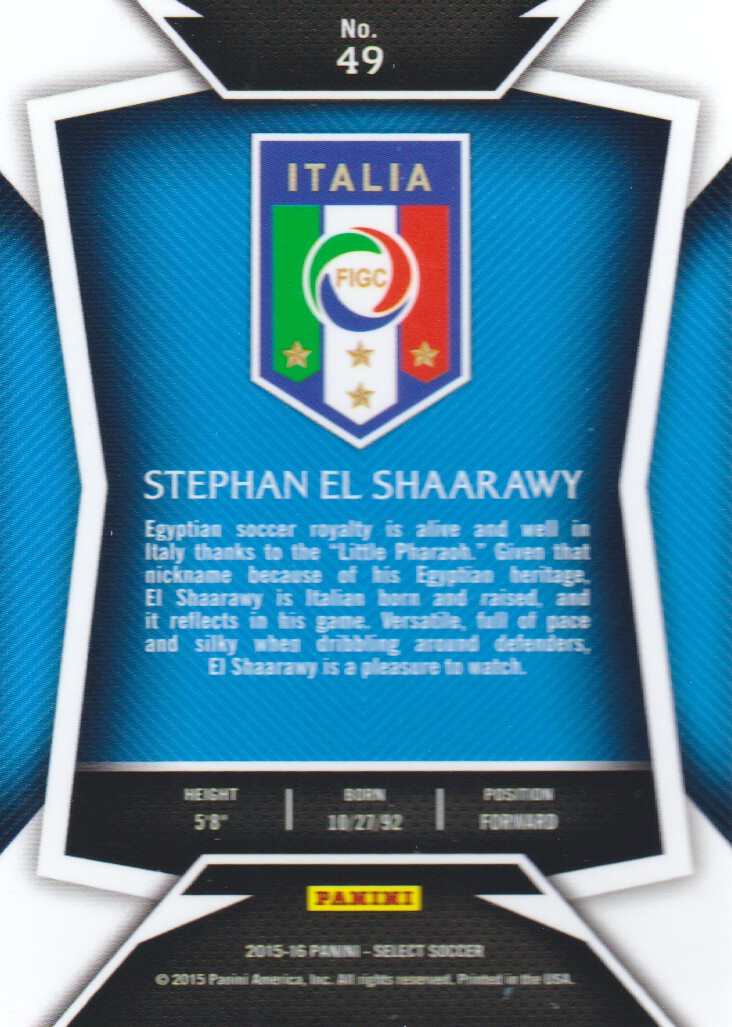 2015-16 Select Soccer Trading Cards BASE: Pick From List - Picture 79 of 161