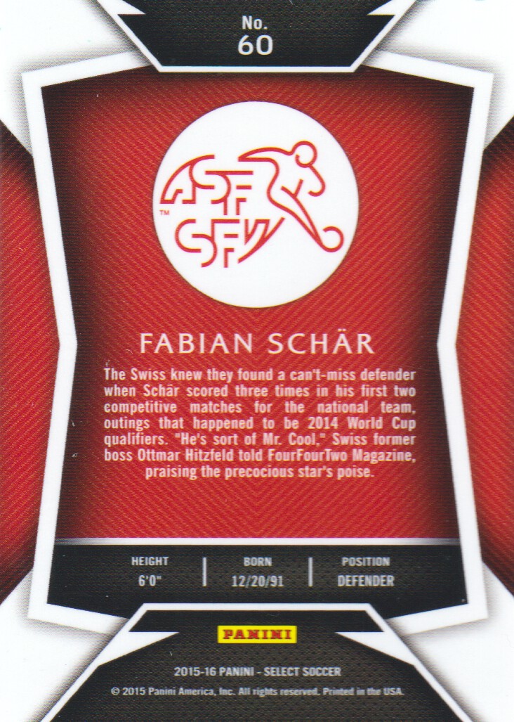 2015-16 Select Soccer Trading Cards BASE: Pick From List - Picture 99 of 161