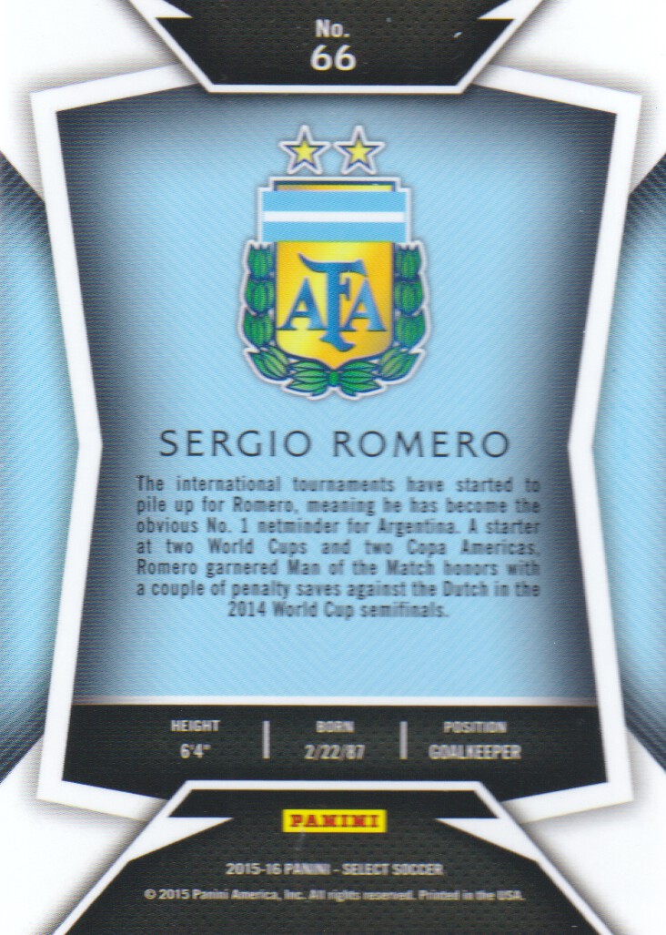2015-16 Select Soccer Trading Cards BASE: Pick From List - Picture 107 of 161