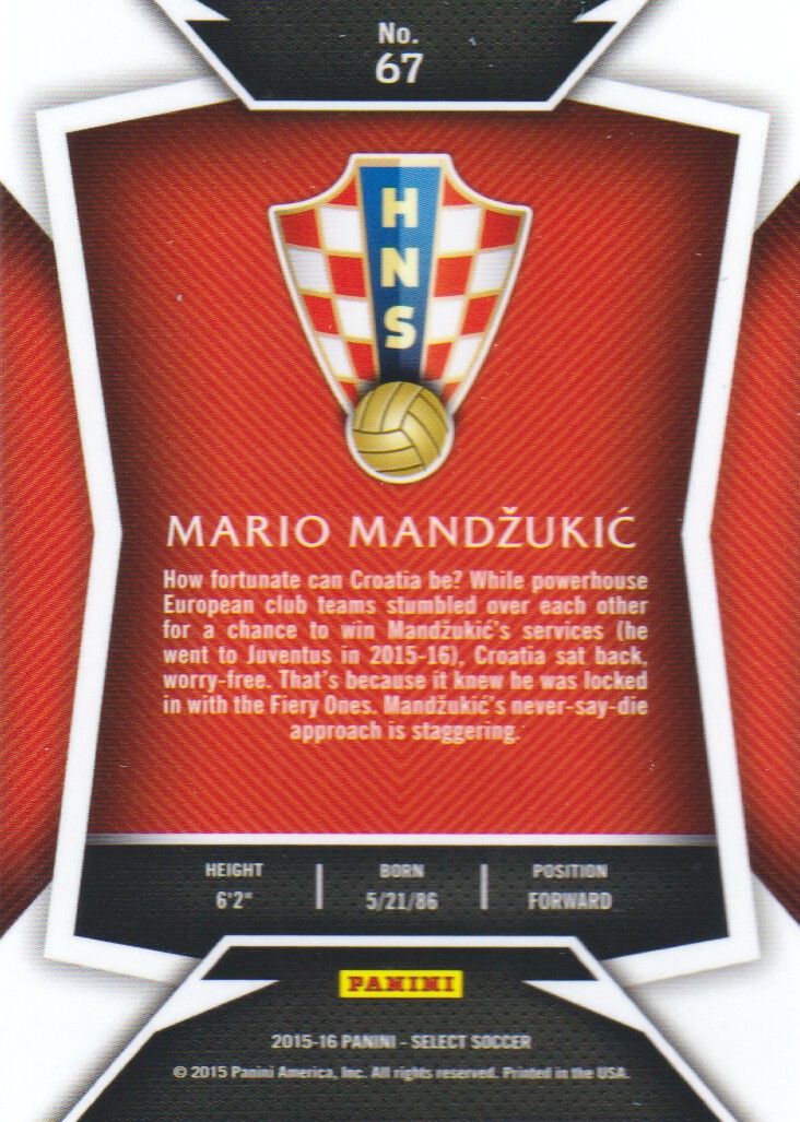2015-16 Select Soccer Trading Cards BASE: Pick From List - Picture 109 of 161