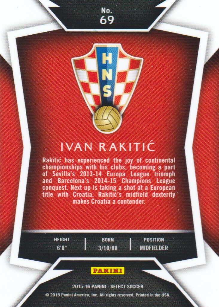 2015-16 Select Soccer Trading Cards BASE: Pick From List - Picture 111 of 161
