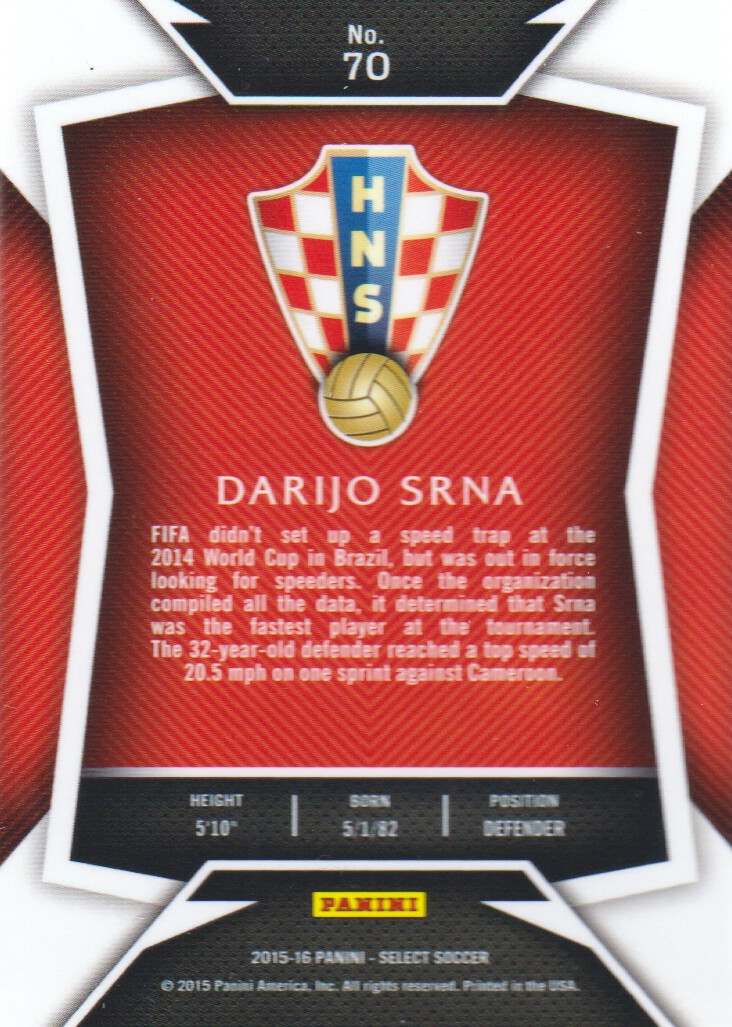 2015-16 Select Soccer Trading Cards BASE: Pick From List - Picture 113 of 161