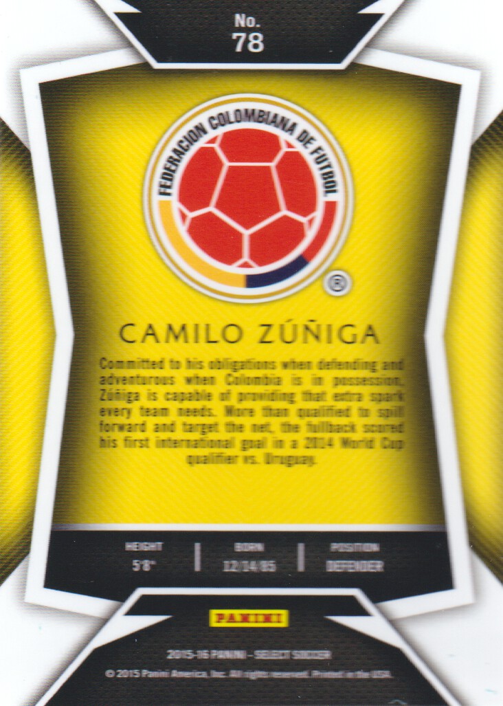2015-16 Select Soccer Trading Cards BASE: Pick From List - Picture 125 of 161
