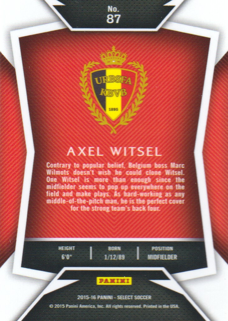 2015-16 Select Soccer Trading Cards BASE: Pick From List - Picture 137 of 161