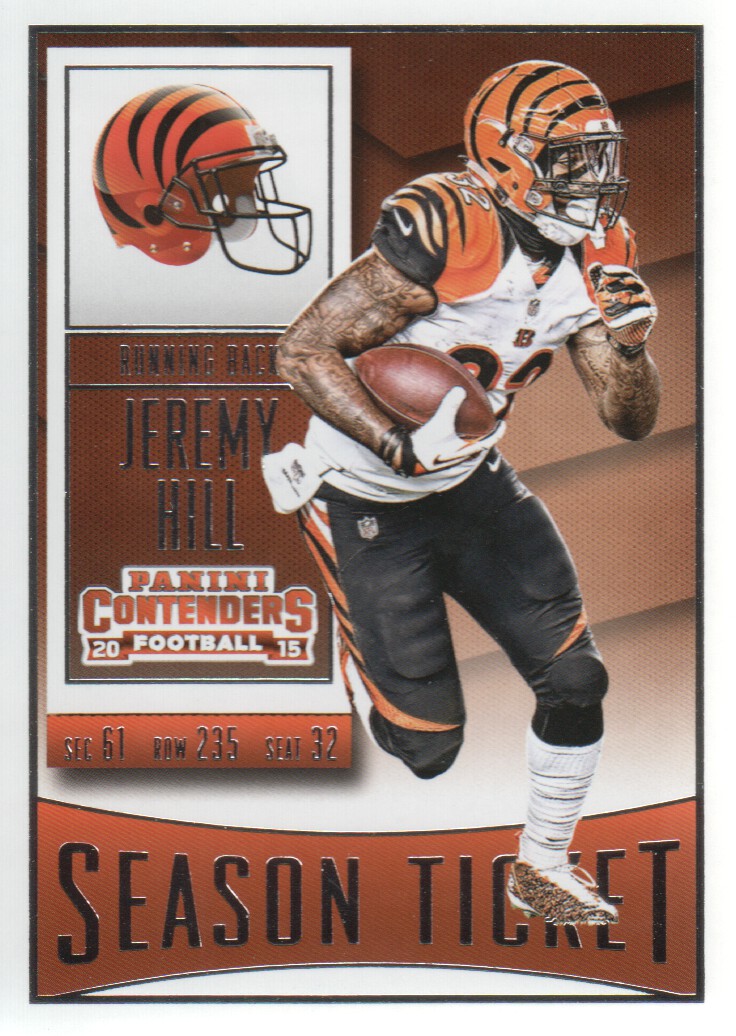 2015 Panini Contenders #52 Jeremy Hill