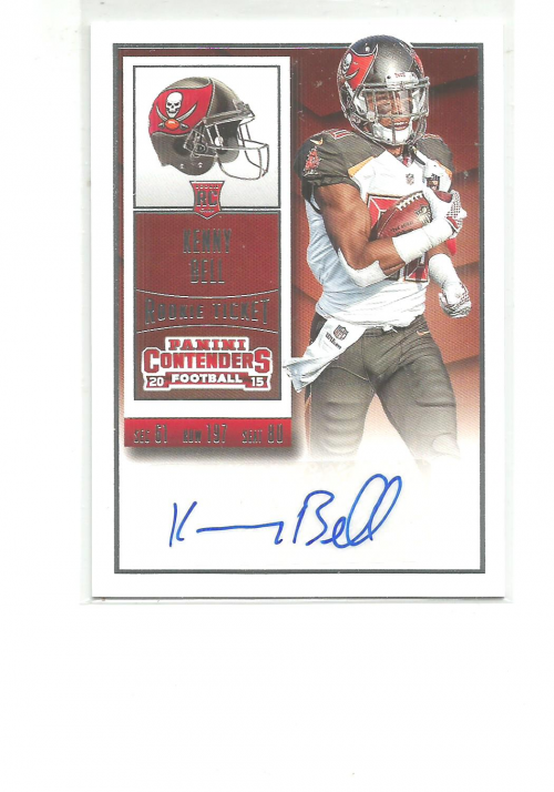 2015 Panini Contenders #101A Kenny Bell AU RC
