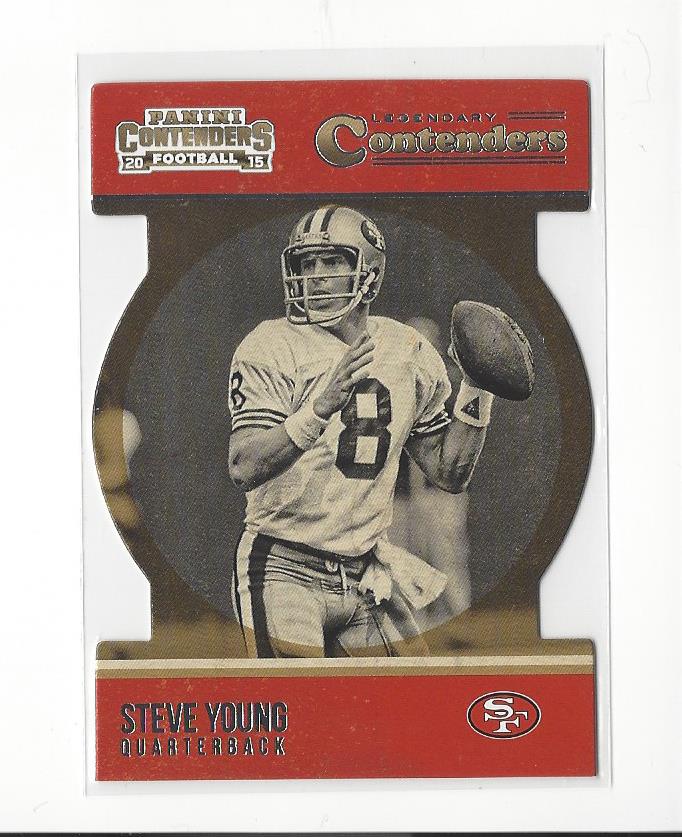 2015 Panini Contenders Legendary Contenders #9 Steve Young