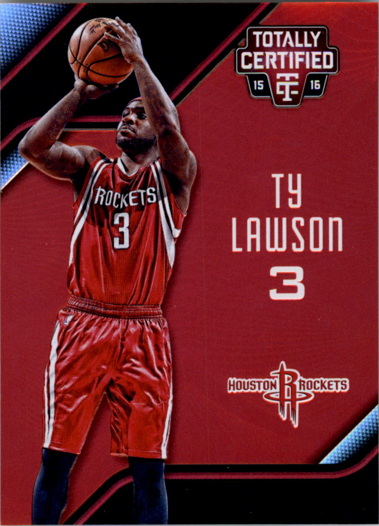 2015-16 Totally Certified Mirror Red #66 Ty Lawson
