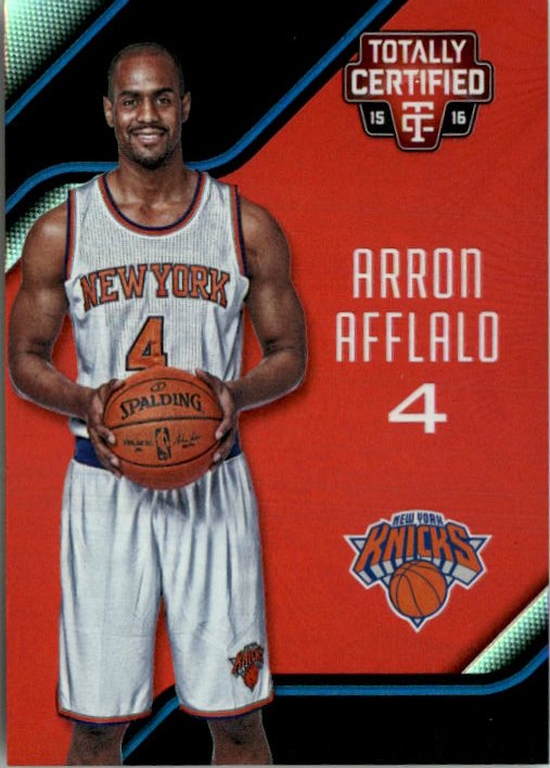 2015-16 Totally Certified Mirror Red #108 Arron Afflalo