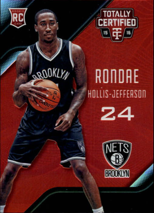 2015-16 Totally Certified Mirror Red #189 Rondae Hollis-Jefferson