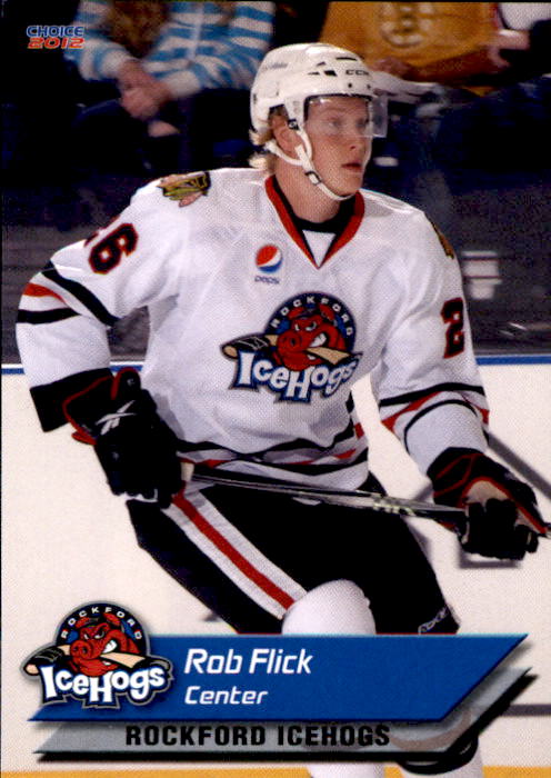 2011-12 Rockford IceHogs #6 Rob Flick