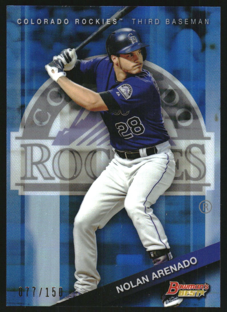 Nolan Arenado 2010 Bowman Rookie Card #BP91