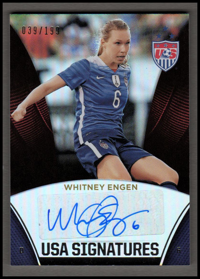 2015 Panini USA Soccer Signatures #21 Whitney Engen/199
