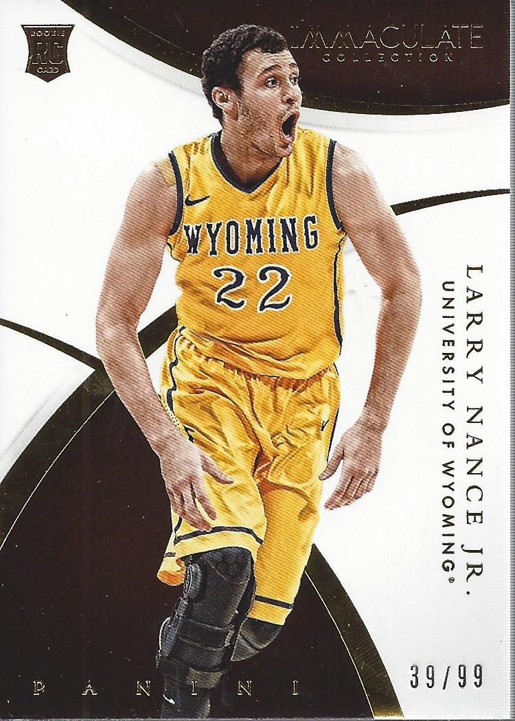 2015 Immaculate Collection Collegiate Multisport #153 Larry Nance Jr.