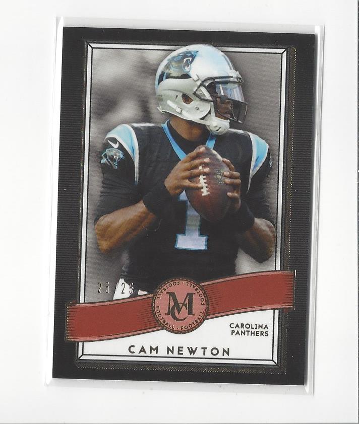 2015 Topps Museum Collection Ruby #28 Cam Newton