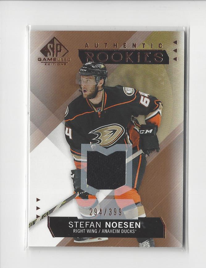 2015-16 SP Game Used Copper Jerseys #109 Stefan Noesen